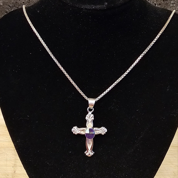 Jewelry - Sterling silver cross necklace